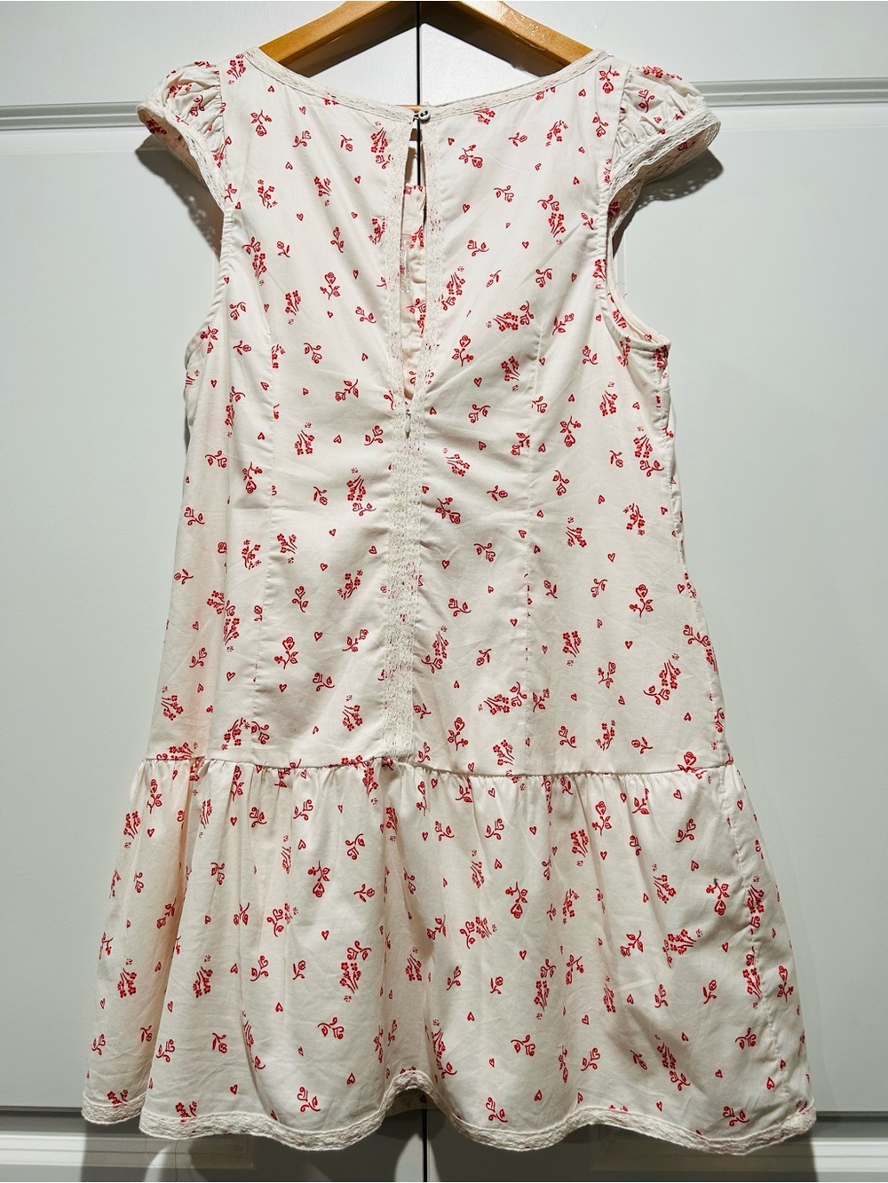 Free People Cream Mini Dress with Pink Floral Print - Picture 6 of 15